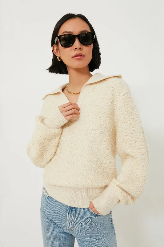 Cream Hayes Sweater Top