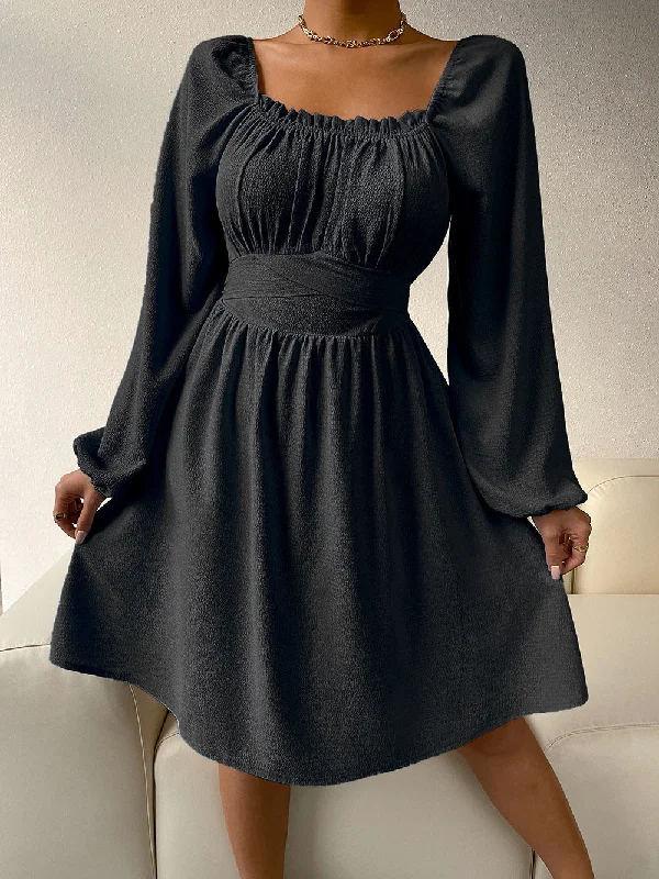 Casual Fall A Line Dresses for Women