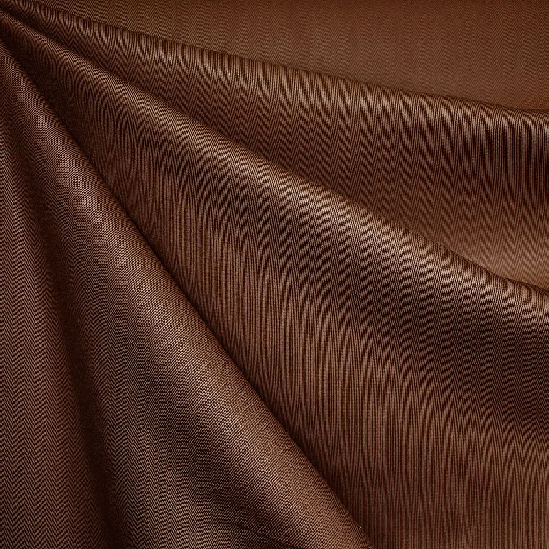 Tencel Twill Solid Bottom Weight Chocolate