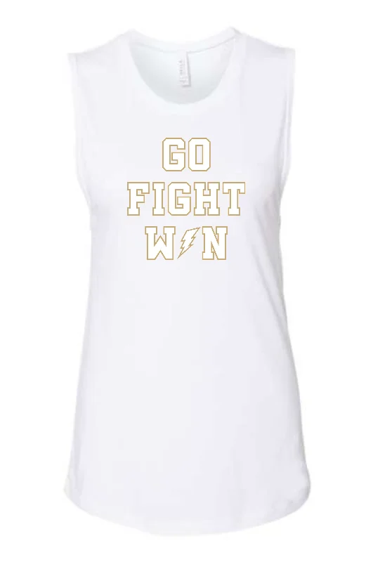 GO FIGHT WIN Bella Canvas Tank