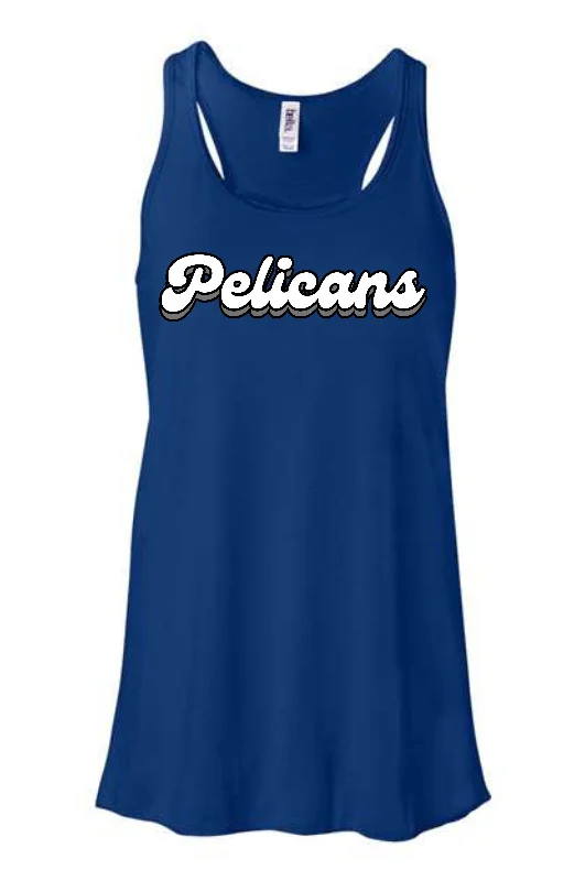 School Spirit Retro Pelicans TANK (PRE-ORDER)