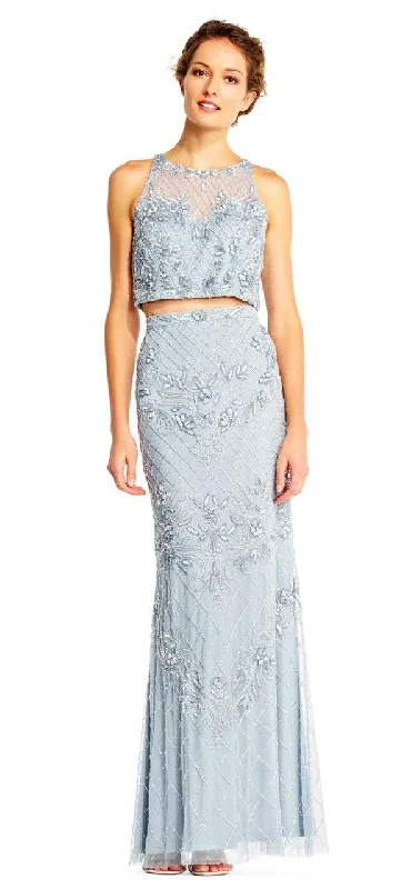 Adrianna Papell - Embroidered Two Piece Evening Gown AP1E201534SC