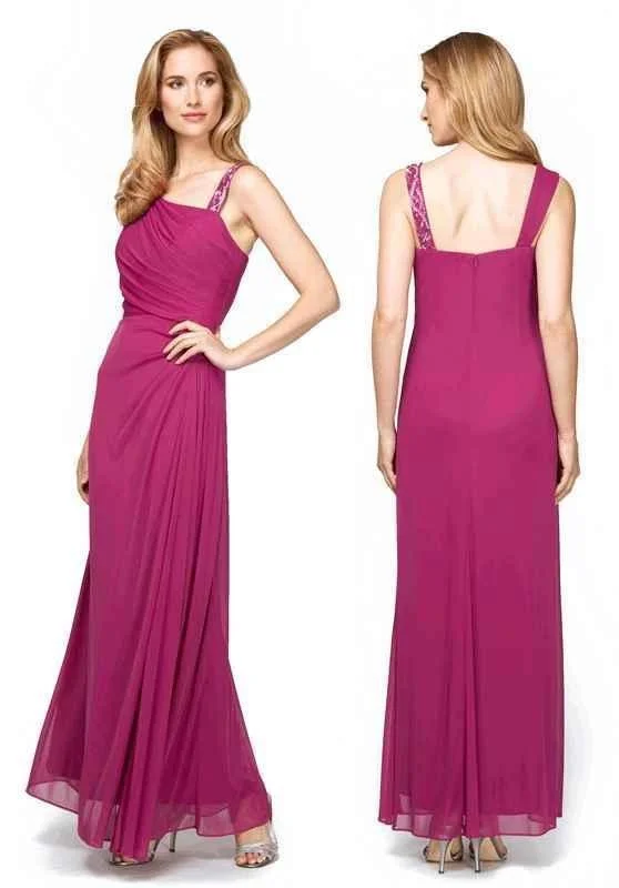 Alex Evenings - Sleeveless Side Draped Chiffon Dress 132755SC