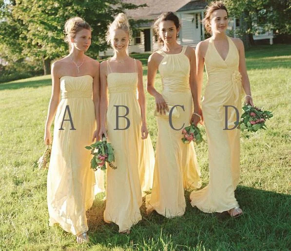 Convertible Bridesmaid Dress,Chiffon Bridesmaid Dress,Pretty Bridesmaid Dress,Charming Bridesmaid dress ,PD220