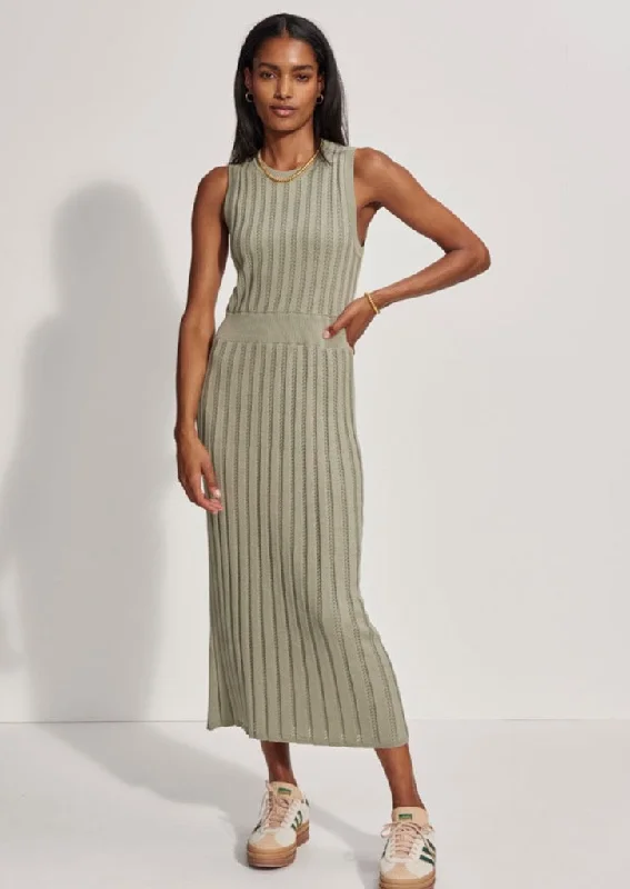 Florian Knit Dress- Seagrass