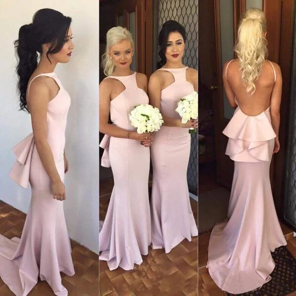 Mermaid Bridesmaid Dress,Unique Bridesmaid Dress,Pretty Bridesmaid Dress,Charming Bridesmaid dress ,PD208