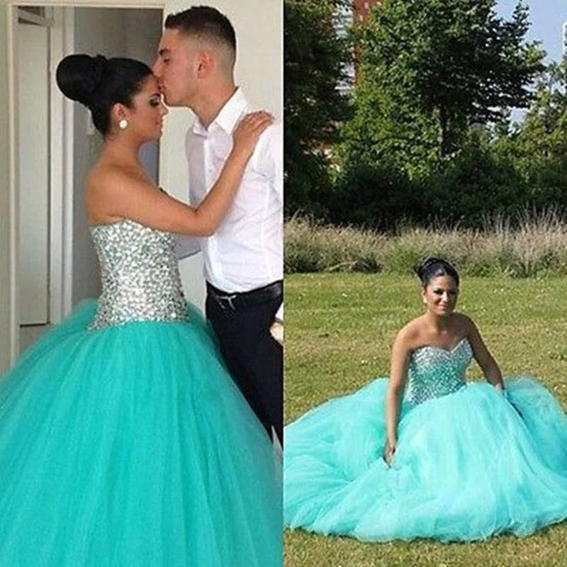 Siaoryne LP0929 Sweetheart Corset Ball Gown Puffy Quinceanera Dresses Debutante Gowns