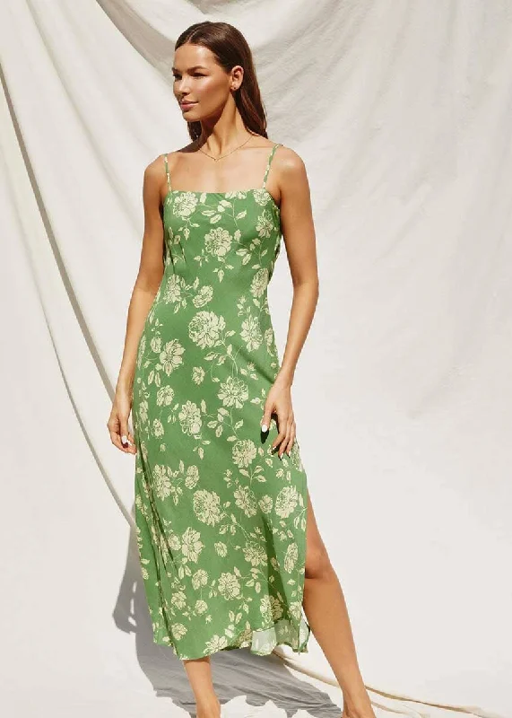 Tropical Dream Maxi Dress - Flora Fern