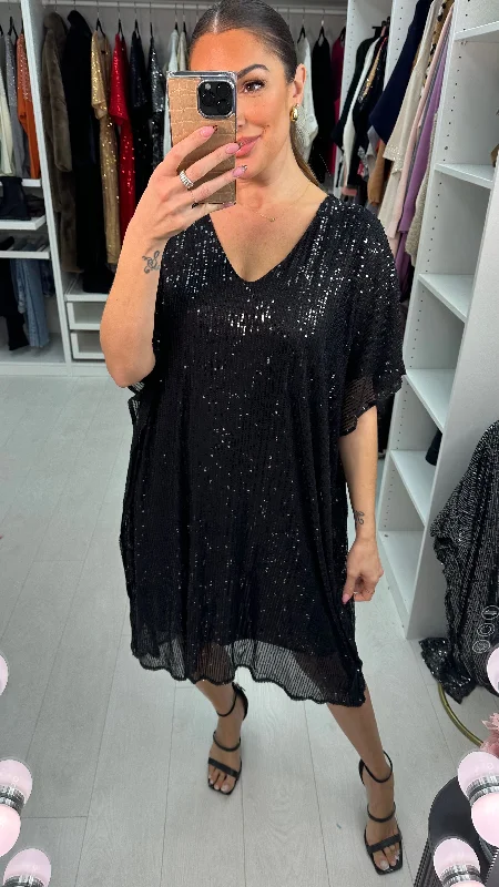 Zarah Sequin Loose fit Dress